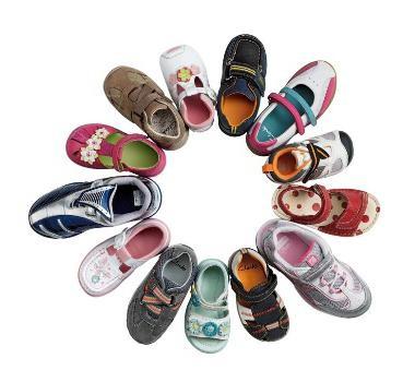 How to determine the size of children's shoes by age