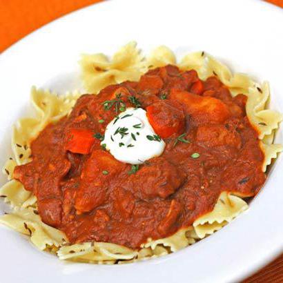 goulash from turkey with gravy recipe without tomato paste