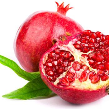 Benefits, harm and caloric value of pomegranate with bones
