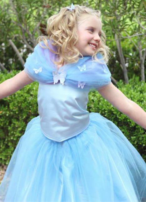 Cinderella costume by own hands: description, production