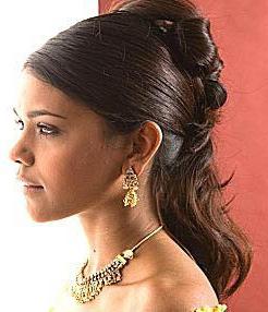 Beautiful hairstyles for long hair at home
